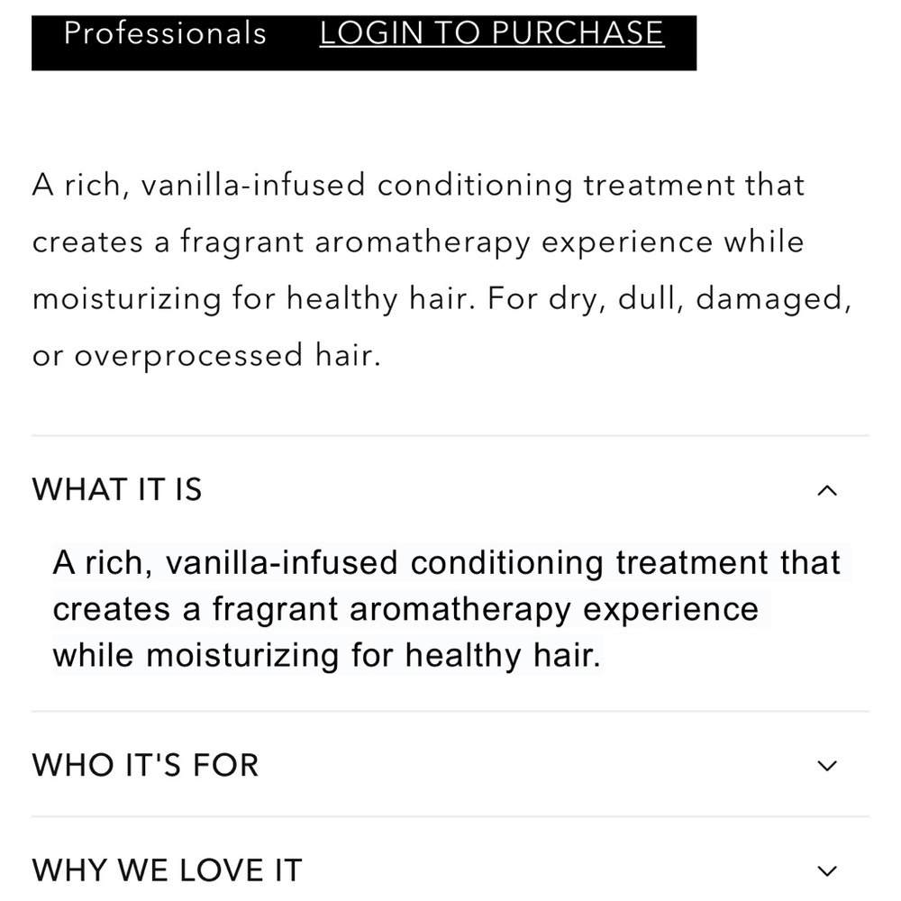 💇♀️ Keratin complex vanilla bean deep conditioner - Picture 3 of 3